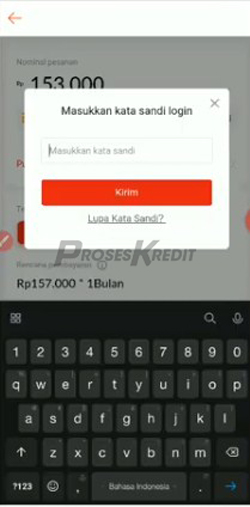 14. Masukkan kata sandi