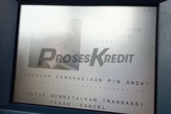 2. Kemudian masukkan PIN ATM