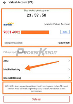 6. Proses selanjutnya adalah