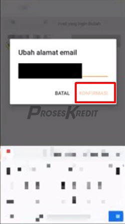 6. Silahkan isi alamat email