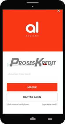 2. Login Akun Akulaku