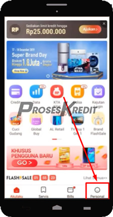 3. Pilih Menu Personal