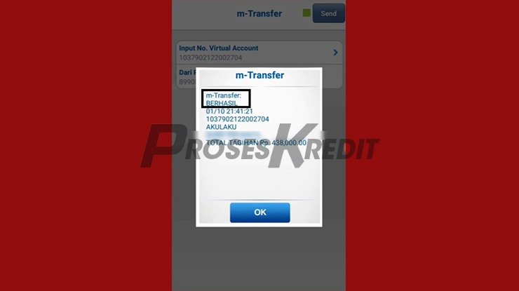 Bayar Akulaku Lewat m Banking BCA Telah Berhasil