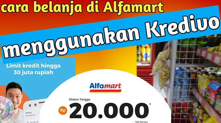 Cara Belanja di Alfamart Pakai Limit Kredivo