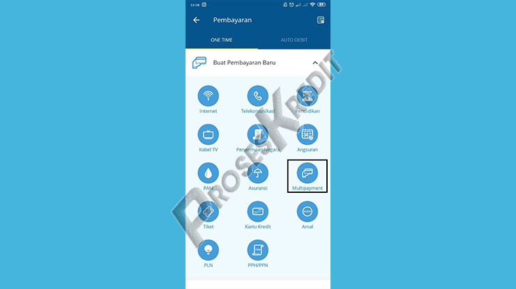 Pilih Multipayment 1