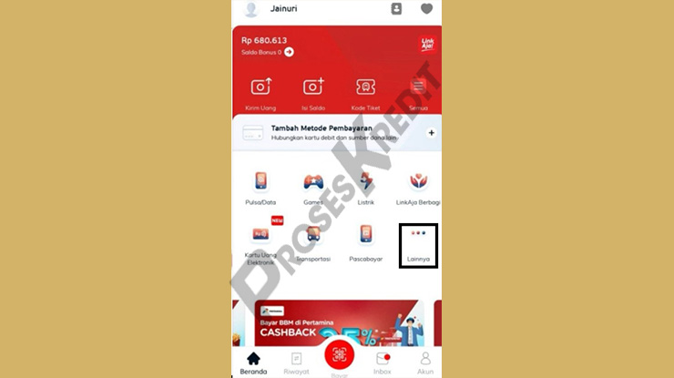 Buka Aplikasi LinkAja