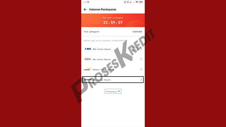 Pilih BRI Virtual Account untuk Bayar Akulaku