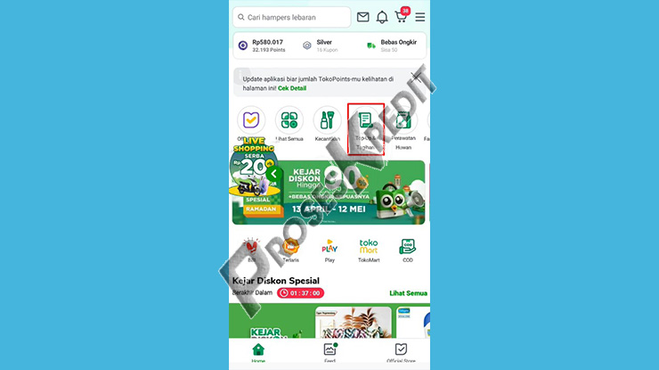 Buka Tokopedia