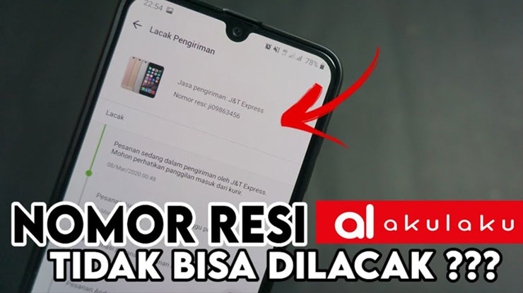 Resi Akulaku Tidak Bisa Dilacak