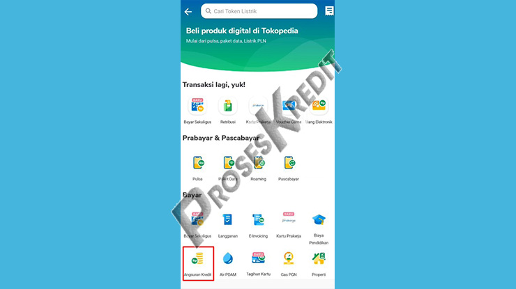 Pilih Angsuran Kredit