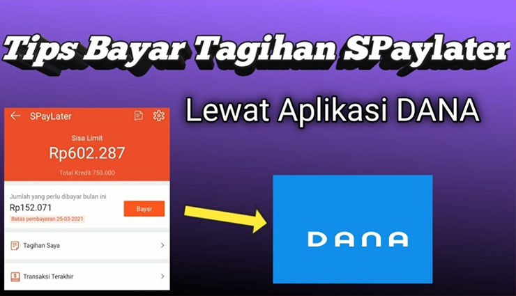 Cara Bayar Shopee PayLater Pakai DANA