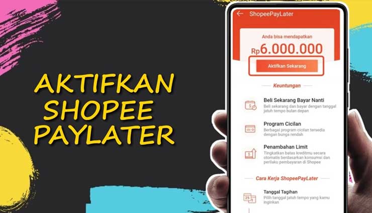 Syarat aktifkan shopee paylater