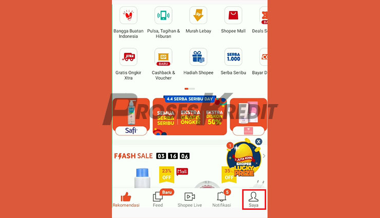 Jalankan Aplikasi Shopee 2