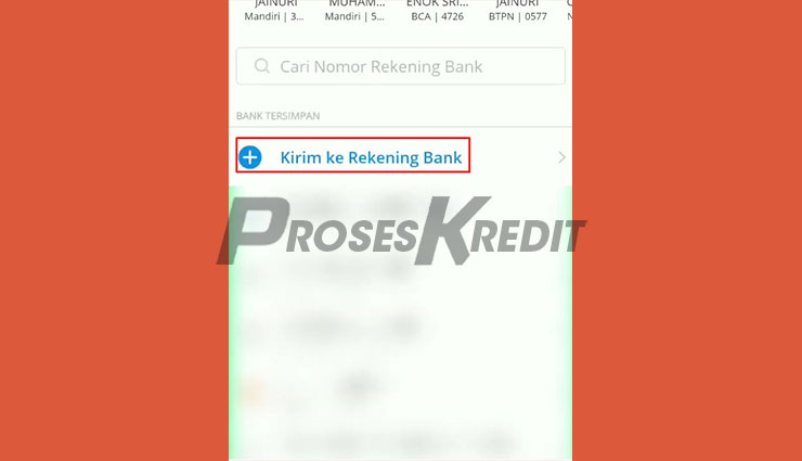 Kirim ke Rekening Bank