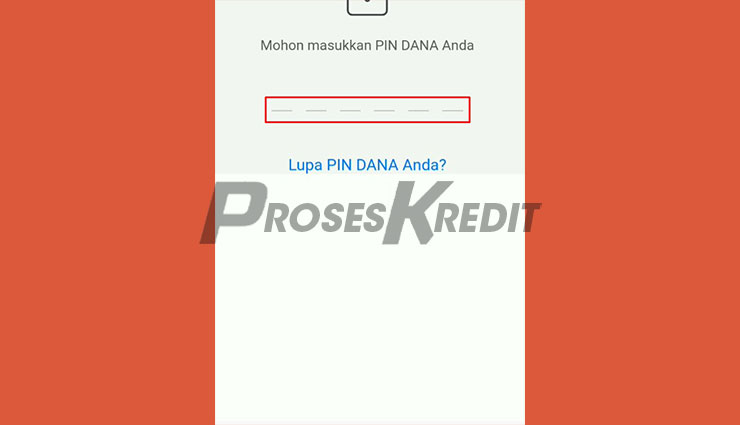 Masukkan PIN DANA