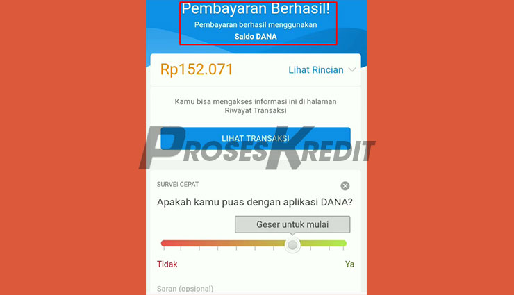 Bayar Shopee PayLater Pakai DANA Telah Berhasil