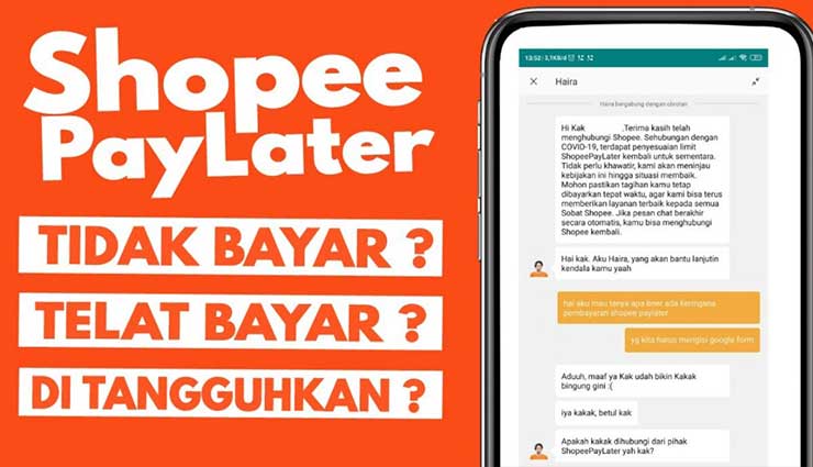 Tidak Membayar Shopee PayLater