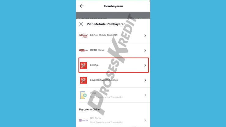 Bayar Pakai LinkAja