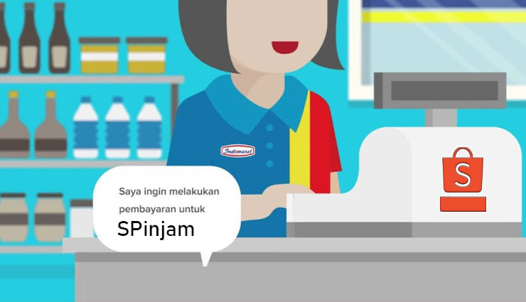 Cara Bayar SPinjam di Indomaret