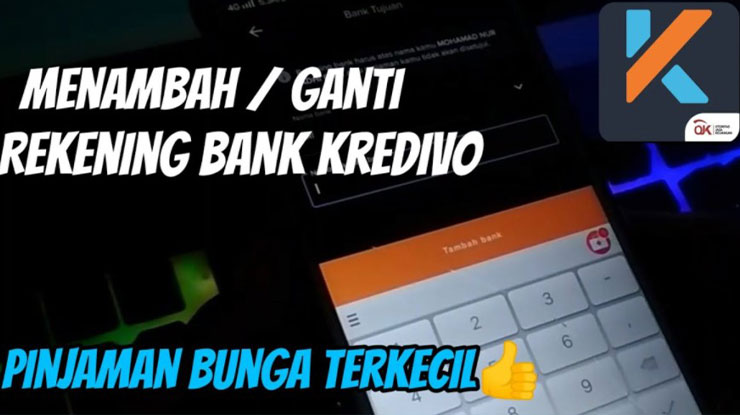 Cara Menambahkan Rekening Bank di Kredivo