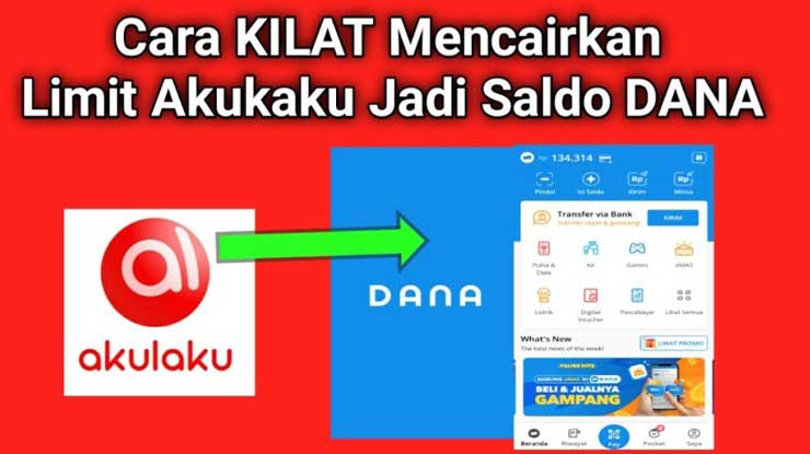 Cara Top Up DANA Pakai Akulaku