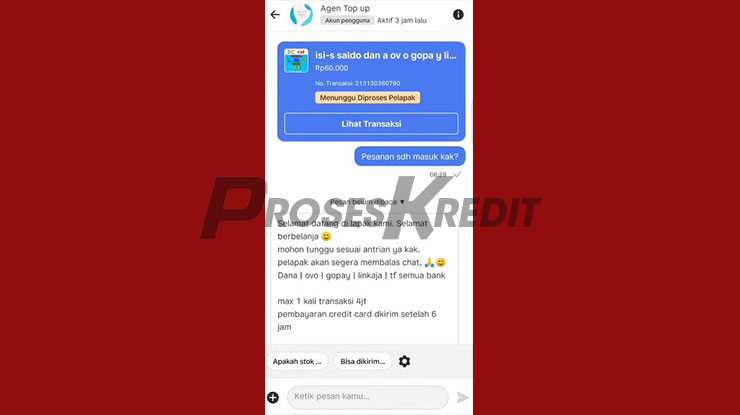 Top Up DANA Pakai Akulaku Berhasil