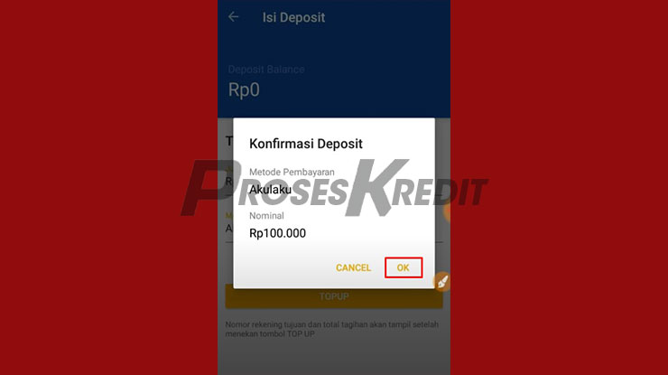 Konfirmasi Deposit