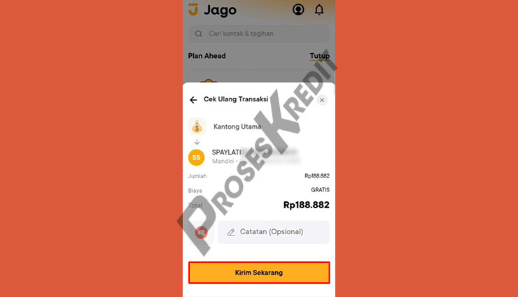 Konfirmasi Pembayaran Shopee PayLater Lewat Bank Jago