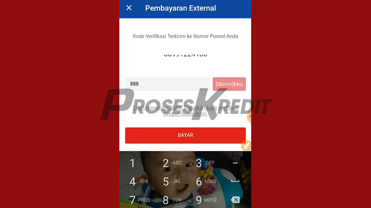 Masukkan Kode Verifikasi 1