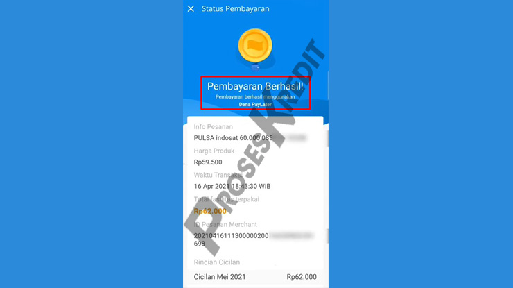 Pembayaran Berhasil 3