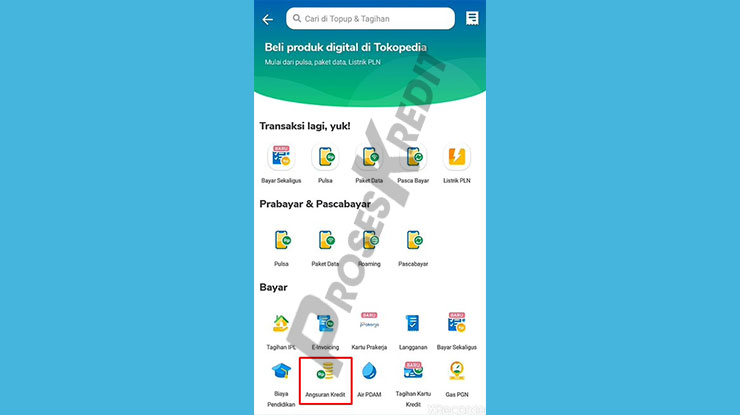 Pilih Angsuran Kredit