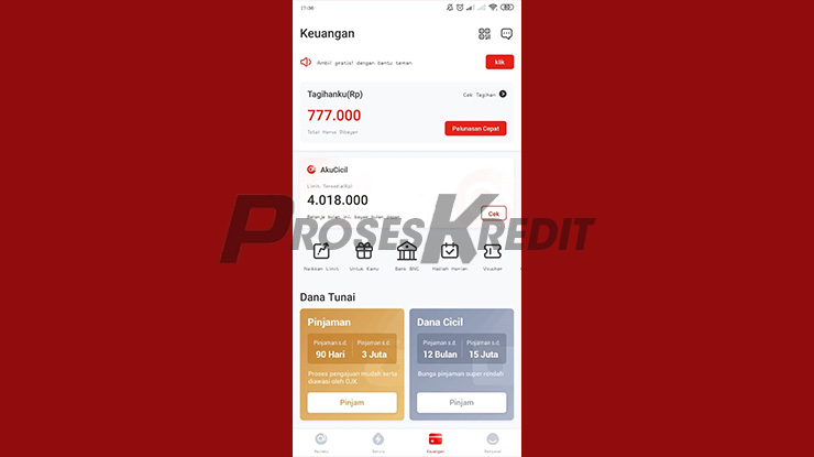 Klik Pinjaman KTA AsetKu Dana Cicil