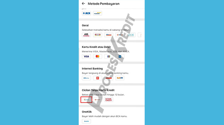 Pilih Bayar Pakai Kredivo