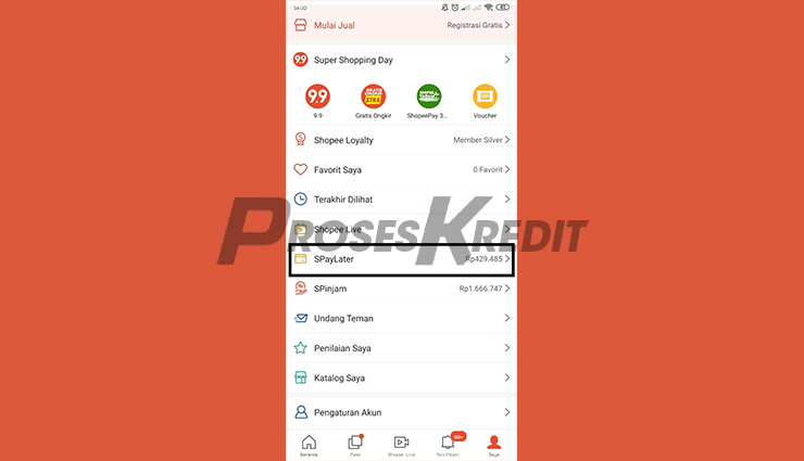 Pilih SPayLater