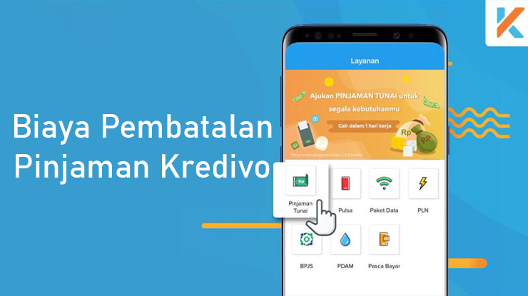 Biaya Pembatalan Pinjam Uang di Kredivo