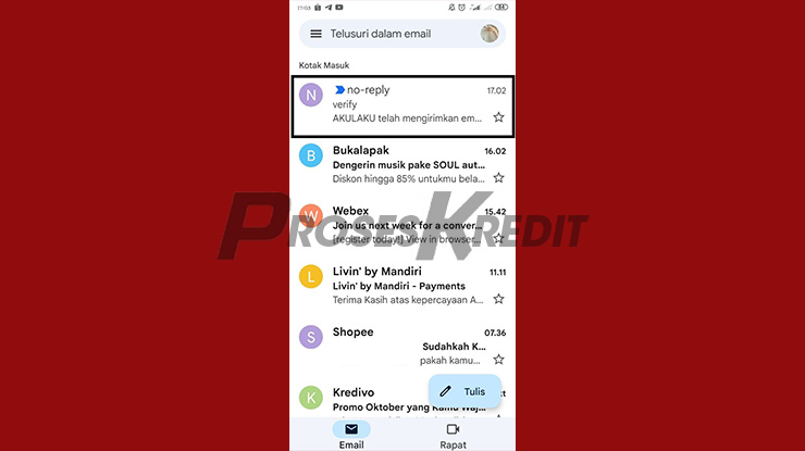 Buka Kotak Masuk Gmail