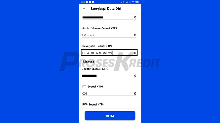 Cek Informasi Data Diri