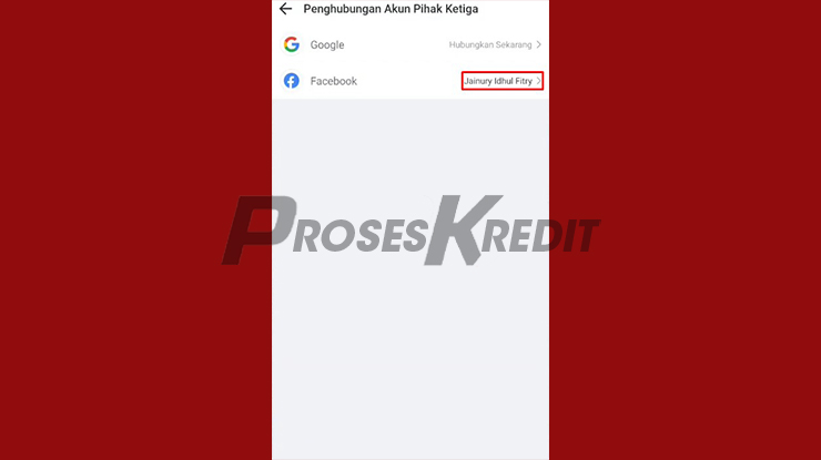 Berhasil Menghubungkan Akulaku ke Facebook