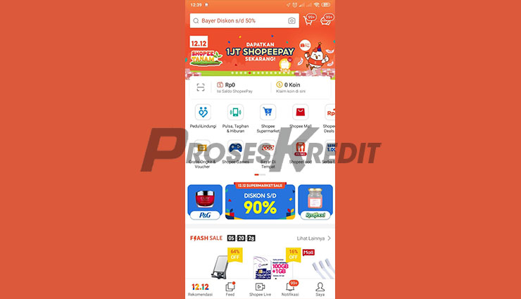 Buka Aplikasi Shopee