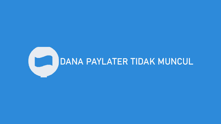 DANA Paylater Tidak Muncul