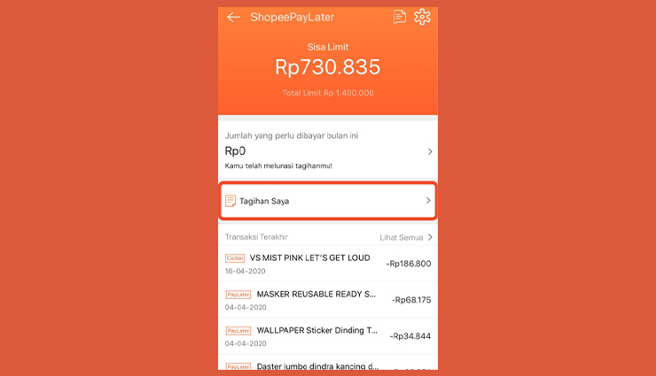 Kenapa Sudah Bayar Shopee Paylater Tapi Masih Ada Tagihan Yang Muncul