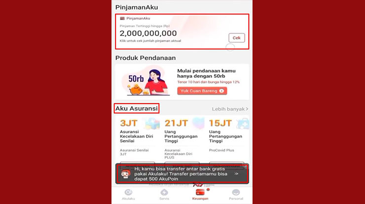 Keuntungan Gabung Akulaku versi Beta