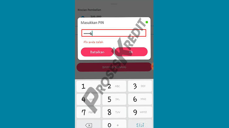 Masukkan PIN LangitPay