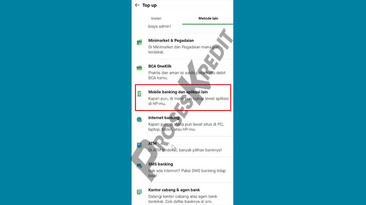 Pilih Mobile Banking Untuk Bayar Tagihan PayLater Gojek