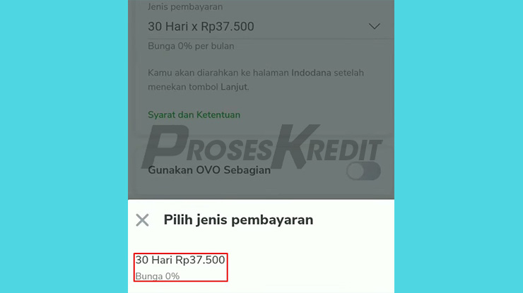 Tentukan Jenis Pembayaran