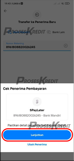 14. Cek Penerima Bayar Tagihan Shopee Paylater 