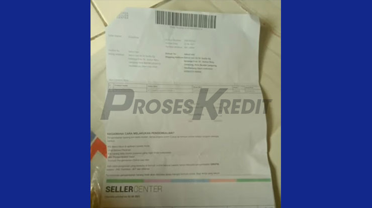 Ambil Foto Bukti Invoice Mencairkan Limit Lazada PayLater ke Rekening