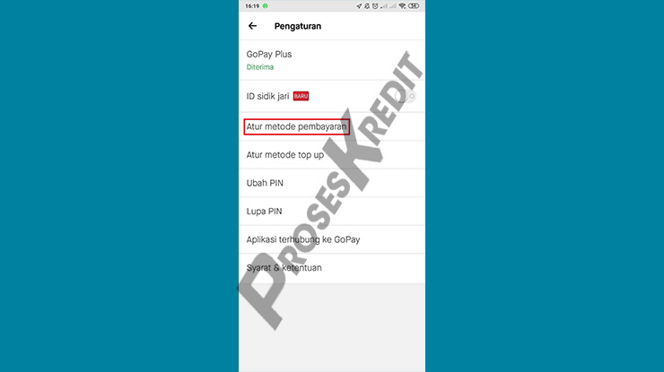 Atur Metode Pembayaran