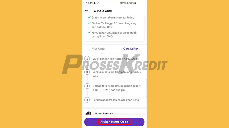 Klik Ajukan Kartu Kredit