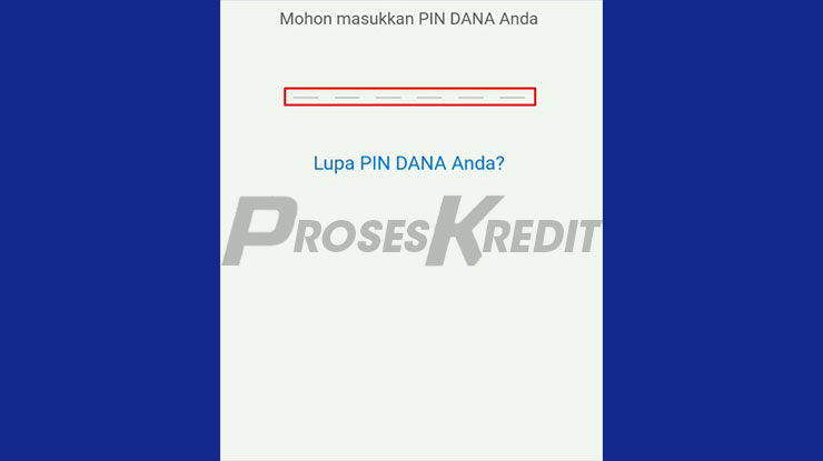 Masukkan PIN DANA untuk Menyelesaikan Bayar Tagihan Lazada PayLater via DANA